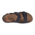 Pánske zdravotné sandále BZ415 - Čierne (Nubuk)